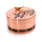 شکلات خوری مسی طرح خاطره مدل YNM_12 - تصویر 6