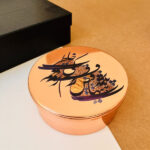 شکلات خوری مسی طرح خاطره مدل YNM_12 - تصویر 5