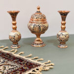 ست سازمانی مسی طرح نفیس مدل YNM_08 - تصویر 4