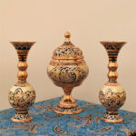 ست سازمانی مسی طرح نفیس مدل YNM_08 - تصویر 3