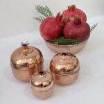 قندان مسی طرح انار مدل YNM_03 - تصویر 4