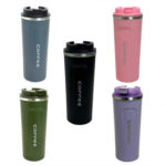 تراول ماگ دیجیتال استیل رنگ کوره ای مدل TM_06