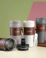 تراول ماگ استیل دور سیلیکونی مدل TM_05 - تصویر 5