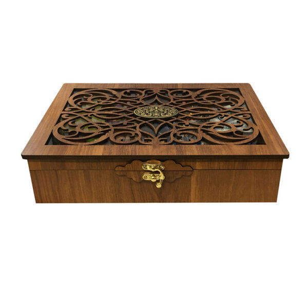 جعبه پذیرایی چوبی مدل rx_28