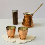 ست مسی قهوه جوش مدل YNM_23