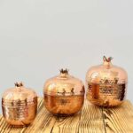 قندان مسی طرح انار مدل YNM_03