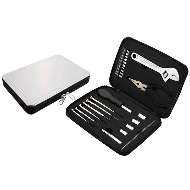 TB_36 ست ابزار TB-36 – آچار فرانسه، دمباریک و پیچگوشتیهای ساعتی - تصویر 1