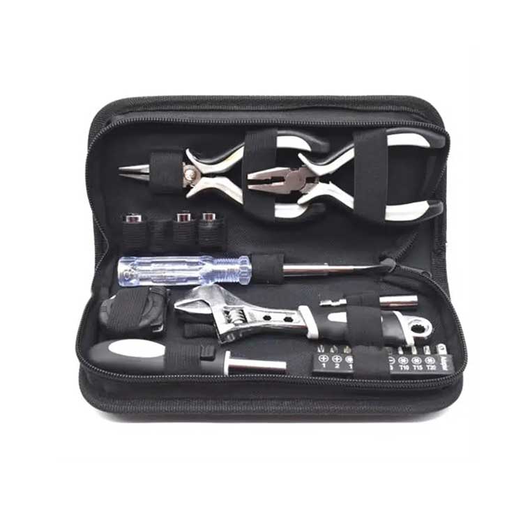 tb-43 ست ابزار TB-43 – آچار فرانسه، انبردست و فازمتر - تصویر 1